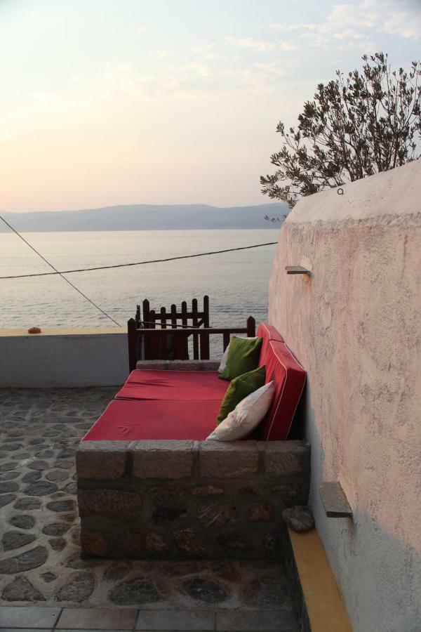 Villa Alkioni stone house Hydra  Esterno foto