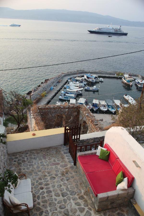 Villa Alkioni stone house Hydra  Esterno foto
